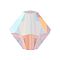 Preciosa® Crystal Beads, Czech Crystal, Bicone(451 69 302 Rondelle), 71350 20000 Rose Opal AB 2x, 4mm, Hole: 0.8mm