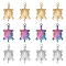 UNICRAFTALE 12 pcs 3 Colors Tortoise Pendants Animal Pendants Turtle Pendants 25mm Long 304 Stainless Steel Pendants Seas and Oceans Metal Charms Necklace Charms for DIY Jewelry Making