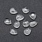Natural Quartz Crystal Cabochons, Rock Crystal Cabochons, teardrop, 8x6x3mm