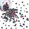 NBEADS 210 Pcs Natural Lava Beads, Lava Stone Loose Beads Lava Rock Beads Volcanic Gemstone for DIY Handmade Jewelry Making