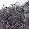 TOHO Round Seed Beads, Japanese Seed Beads, (1064) Concord Grape Lined Crystal Luster, 11/0, 2.2mm, Hole: 0.8mm, about 1110pcs/10g