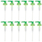 28/400 Plastic Pump Bottles Head, with Pipe, Lime Green, 14.5x4.9x3.05cm