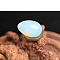 Opalite Egg Figurines Statues for Home Office Desktop Decoration, 30x20mm