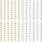 UNICRAFTALE About 120Pcs 2 Sizes Stainless Steel Curb Chains Extender End Chains Unwelded End Findings Ends with Chain Extender 25mm Long for Jewlery Making Golden Stainless Steel Color