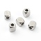 Non-Tarnish 304 Stainless Steel Beads, Cuboid, Stainless Steel Color, 3x2.5x2.5mm, Hole: 1.2mm