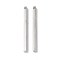 Brass Pendants, Rectangle, Platinum, 30x2x2mm, Hole: 1.2mm