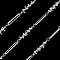 Brass Oval & Round Beaded  Link Chains, Unwelded, with Spool, Silver, 19x3x3mm, 15x2.5x1mm