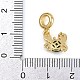 Европейские подвески-шармы с подвесками из латуни KK-C114-13G-3