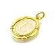 Латунные подвески KK-C088-01G-03-2