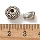 Тибетский сплава типа 3 отверстие гуру шарики FIND-A031-04AS-01-3