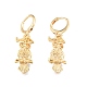 Фурнитура для сережек с подвеской в форме совы из латуни KK-N216-551-2