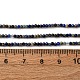 Нитки бусины из натурального ляписа-лазури G-L629-B01-2mm-01-5