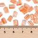 Прозрачные стеклянные бусины SEED-L011-10A-08-4