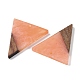 Подвески из смолы и дерева WOOD-F015-06E-2