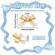 40 шт. Латунные подвески KK-BC0013-11-2