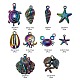 Подвески из сплава 20шт 10 стиля FIND-LS0001-22MC-3