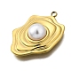 Подвески из пластикового жемчуга STAS-Q360-03M-G-2