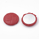 Кабошоны с покрытием из искусственной кожи WOVE-N006-02F-2