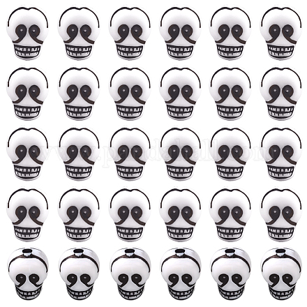 400 шт. бусины из смолы на Хэллоуин FIND-SC0011-65-1
