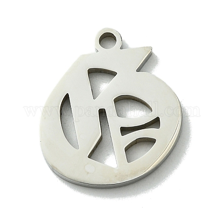 Подвески из нержавеющей стали 201 STAS-B055-01P-G-1