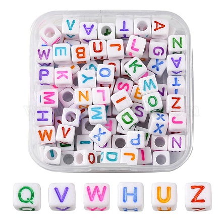 100шт акриловые бусины MACR-YW0002-30-1