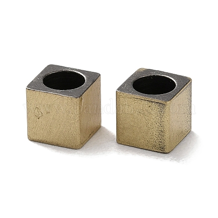 Тибетский стиль латунные бусины KK-M284-11AB-1