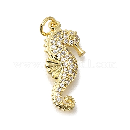 Латунные микро проложить кубического циркония подвески X-KK-R002-18G-1