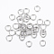 Tarnish Resistant 304 Stainless Steel Split Rings,Double Loops Jump RingsJump Rings, Stainless Steel Color, 5x1mm, about 4mm inner diameter
