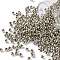 TOHO Round Seed Beads, Japanese Seed Beads, (713) Olympic Silver Metallic, 8/0, 3mm, Hole: 1mm, about 222pcs/10g