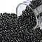 TOHO Round Seed Beads, Japanese Seed Beads, (2209) Silver Lined Dark Emerald, 11/0, 2.2mm, Hole: 0.8mm, about 5555pcs/50g