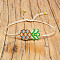 Bohemian Adjustable Human Loom Pattern Miyuki Seed Beads Link Bracelets for Women, Colorful