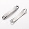 Tarnish Resistant 304 Stainless Steel Links connectors, Rectangle, Stainless Steel Color, 35x6x1.5mm, Hole: 3x3mm
