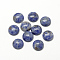 Natural Blue Spot Jasper Cabochons, Half Round/Dome, 12x5mm