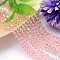 K9 Glass, Faceted Imitation Austrian Crystal Bead Strands, Grade AAA, Bicone, Pink, 8x8mm, Hole: 0.9~1mm, about 50pcs/strand, 15.7 inch