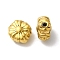 304 Stainless Steel Beads, Flower, Golden, 6x6x4mm, Hole: 0.8mm