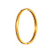 Golden Stainless Steel Micro Pave Cubic Zirconia Bangle for Women, Clear, Inner Diameter: 2-1/2 inch(6.45cm)