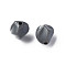 Opaque Acrylic Beads, Nuggets, Gray, 16.5x15x13.5mm, Hole: 2.5mm, about 340pcs/500g