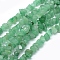 Natural Green Aventurine Beads Strands, Chip, 5~8mm, Hole: 1mm, about 80~81cm