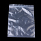 Plastic Zip Lock Bags, Resealable Packaging Bags, Top Seal, Self Seal Bag, Rectangle, Clear, 13x9x0.012cm, Unilateral Thickness: 2.3 Mil(0.06mm)