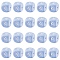 20Pcs Blue Cube Letter Silicone Beads 12x12x12mm Square Dice Alphabet Beads with 2mm Hole Spacer Loose Letter Beads for Bracelet Necklace Jewelry Making, Letter.K, 12mm, Hole: 2mm