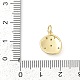 Латунные микро проложить кубического циркония подвески KK-U058-15G-3