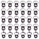 400 шт. бусины из смолы на Хэллоуин FIND-SC0011-65-1