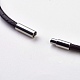 Коровья кожа ожерелье шнура материалы MAK-G003-06A-3