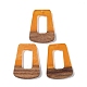 Подвески из смолы и дерева WOOD-F015-11F-1