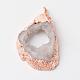 Естественно Geode Агат Druzy ломтик подвески G-L461-04A-2