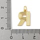 Латунные подвески KK-B148-15G-R-3