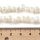 Нити из натурального культивированного пресноводного жемчуга PEAR-A006-17A-5