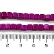 Синтетических нитей бирюзовые бусы TURQ-G108-4x4mm-02-2
