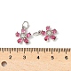 Латунные микро проложить кубического циркония подвески KK-U067-03P-06-3