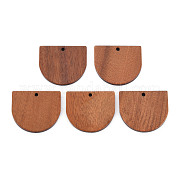 Подвески из натурального орехового дерева WOOD-N011-010